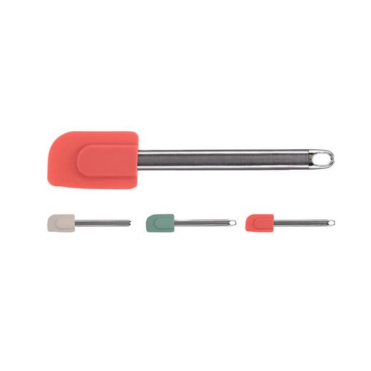 Espatula Silicona Mgo/Inox. Assortiments
