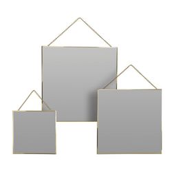 Mirall Mural 3 Unitats 20-30-35 Cm.