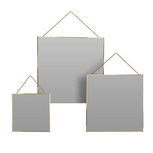 Mirall Mural 3 Unitats 20-30-35 Cm.