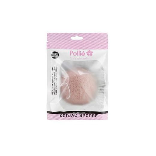Éponge Konjac aux graines roses Bulgara 4972