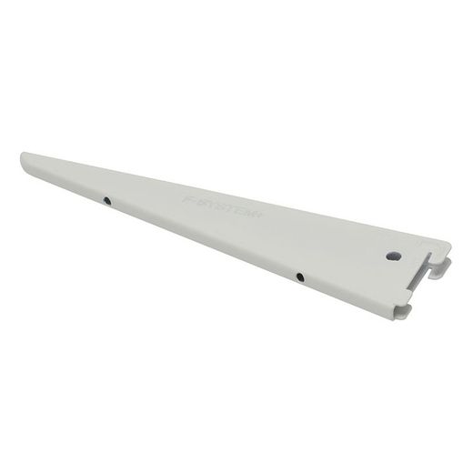 Estantería DURALINE metálica Basic. Cartela Doble 17 Cm. Blanco