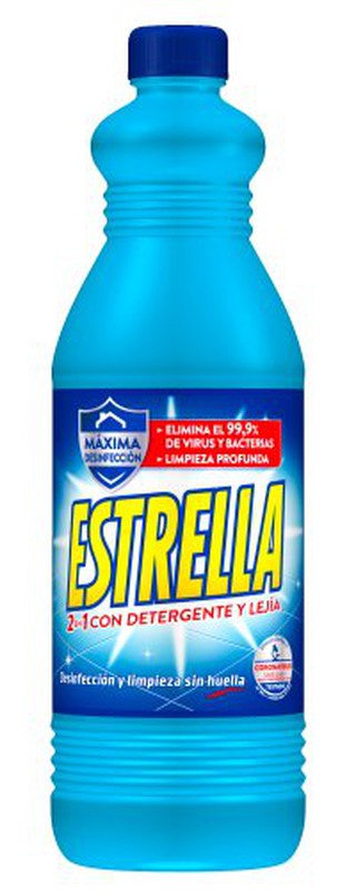 ESTRELLA Lejía+Detergente 1350