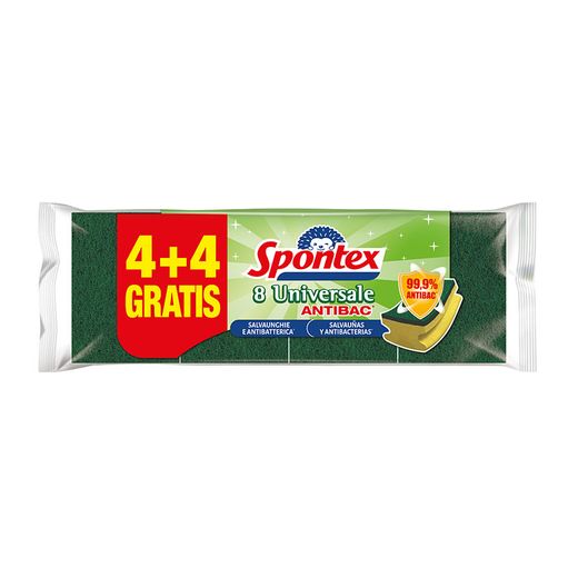 Estropajo 4+4 Spontex