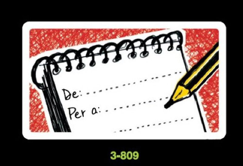 Etiq. De: / Per: 3-809