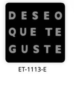 Étiquette Desitjo Que T'agradi Et-1113-C