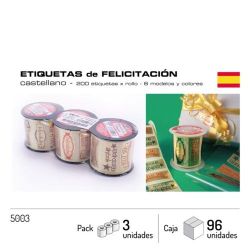 Etiquetas em Rolo Surt.Castell(200) R-5003