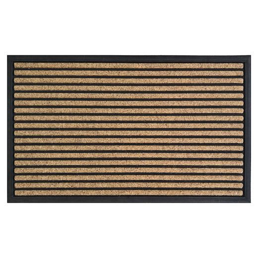 Felpudo multiuso DINTEX Saona Felpudo Moqueta+Goma Saona Stripes 45X75