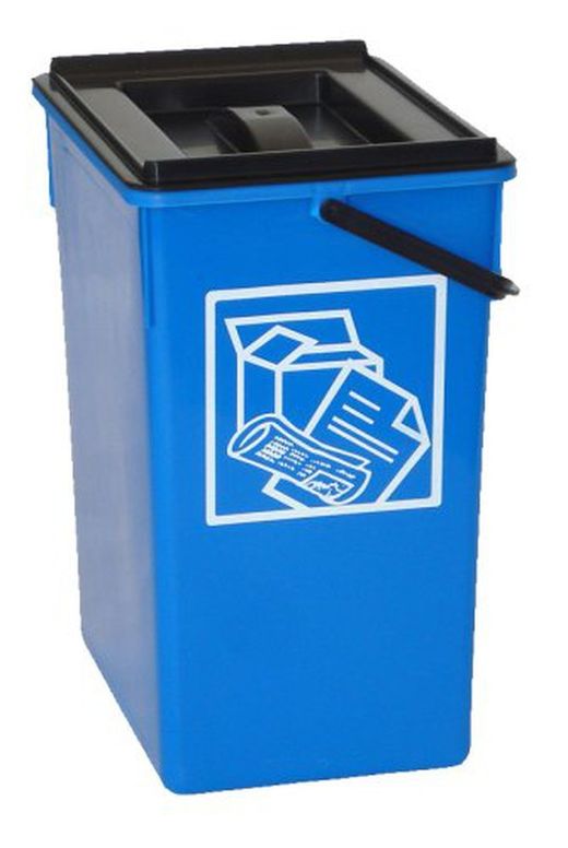 Fervik Recycle Seau Bleu Sans Couvercle