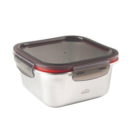 Lancheira quadrada Ecoinox 640 ml