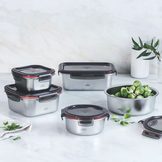 Lancheira redonda Ecoinox 690 ml.