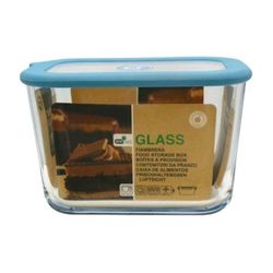Lancheira alta de vidro hermética 1lt 56822
