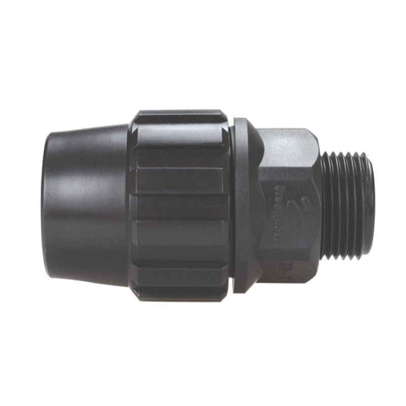 Fitting polietileno CREARPLAST. Fitting Pe. Enlace Rosca Macho 25-3/4"