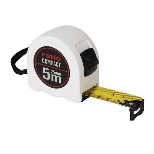 Flexómetro RATIO Compact Flexometro Cinta 25/5 Mts.Compact Ratio