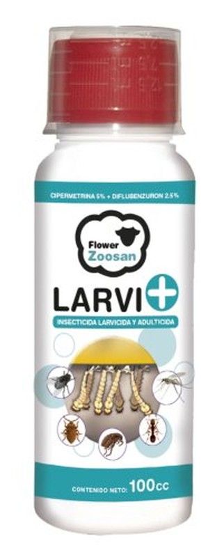 Inseticida para flores Larvi+ 100ml 60251