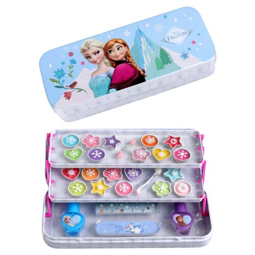 Frozen Maquillaje Estuche Met Triple