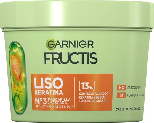 Fructis Liso Keratina Mascarilla 370 Arg