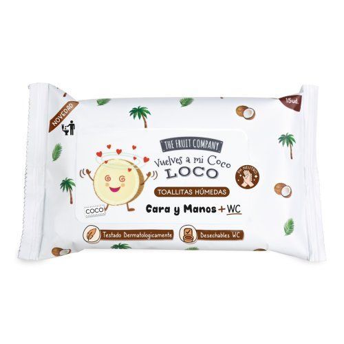 Fruit Company Tovalloleta Mans 15u Coco