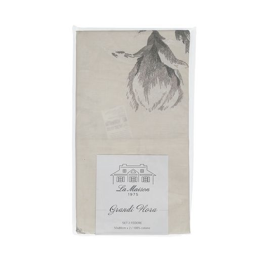 Funda 50X80 Cm.Grandi Flora 2 Unitats