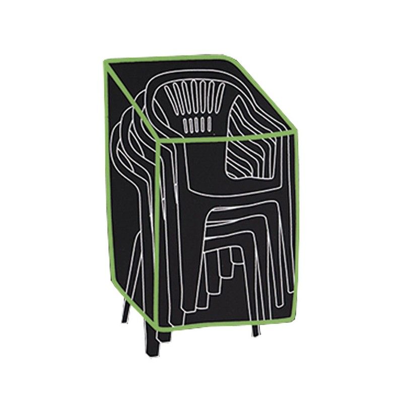 Fundas mobiliario exterior. Funda Sillas Apiladas  105X68 Cm. Pol.