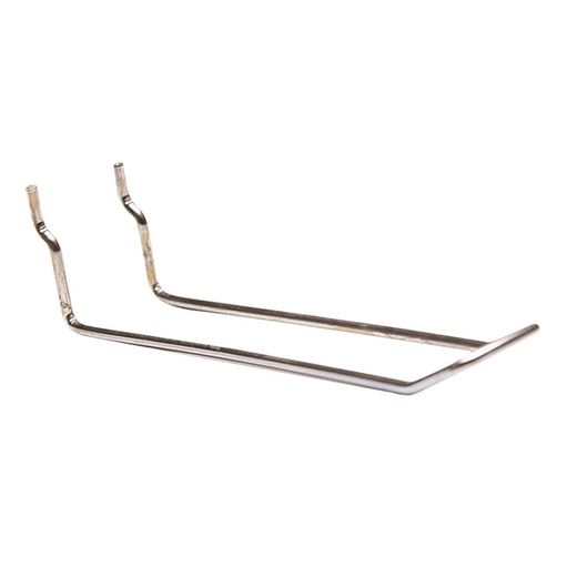 Ganxo doble per a panell perforat Ganxo Doble Tauler Perfor.4X250