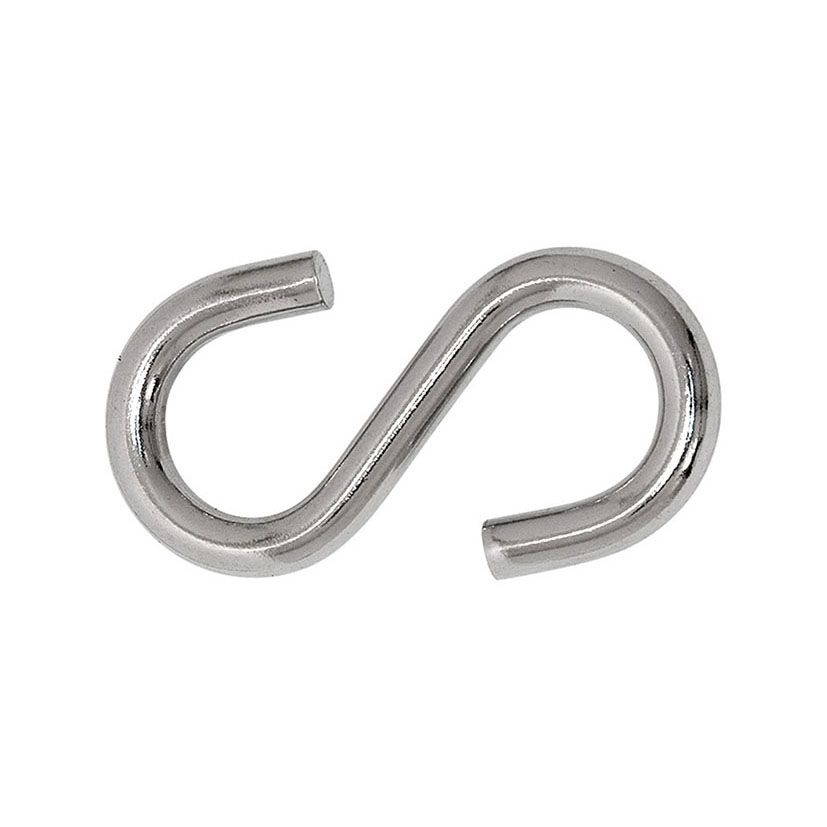 Gancho S 5mm. Inox A316. 10 Unid.