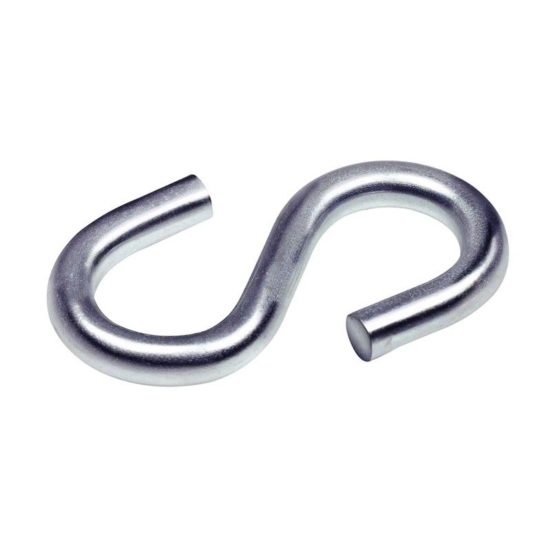 Gancho tipo S EHS Gancho Tipo "S" Galvaniza. 4X35Mm  6 Und