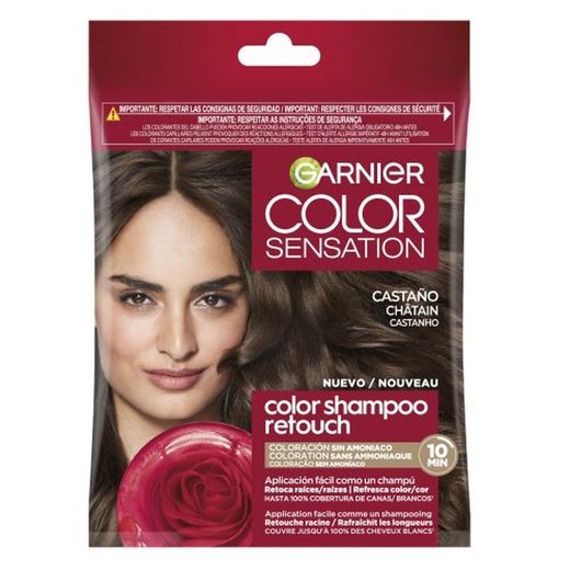 Garnier Color Shampoo Retouch 4 Castanho