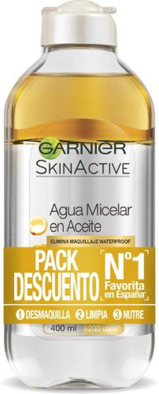 Garnier Skin Agua Micelar Aceite 400 Dup
