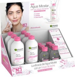 Garnier Skin Agua Micelar Leche Lote(12)