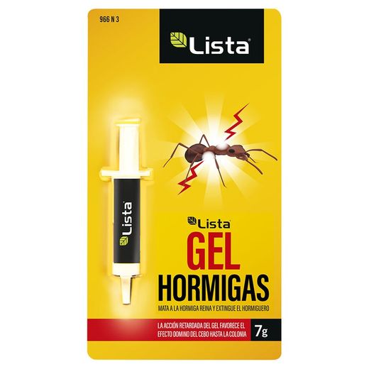 Gel anti-fourmis. Seringue 7 Gr.