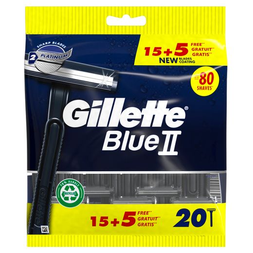 Gillette Blue Ii (15+5) Fija