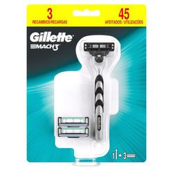 Máquina Gillette Mach3 + 1 Rec