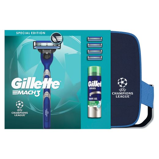 Gillette Mach3 Neceser (Maq+4Rec+Gel)