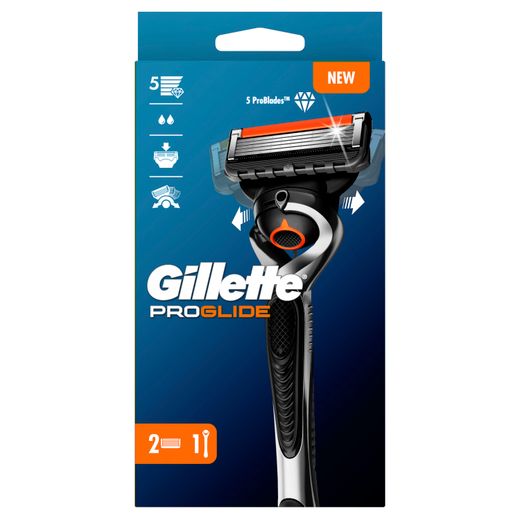 Gillette Proglide Maquina + 2 Rec
