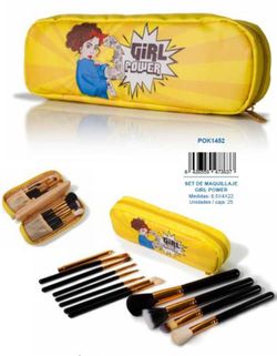 Trousse à pinceaux Girl Power Set R-1452
