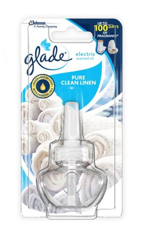 Glade Elect. Aceites Rec. Pure Clean