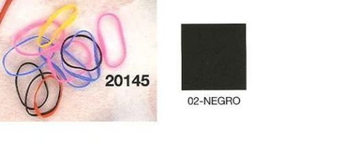 Mini Plast Gummies.C20145/02 Noir (288)