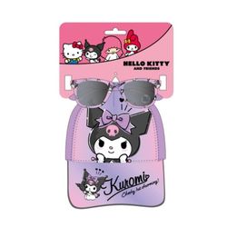 Casquette + lunettes de soleil Hello Kitty Kuromi