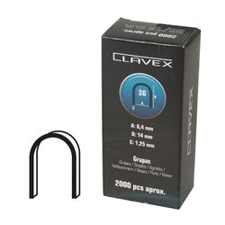 Grapas cable SIESA mod. 36 Grapa 36/14 Caja 2000 Unidades