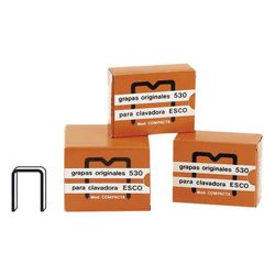 Agrafes ESCO mod. 530. Agrafes Clouées.10Mm/5000 Pcs.