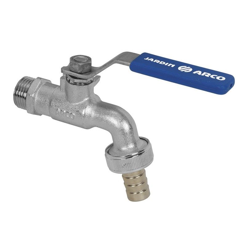 Grifo curvo esfera ARCO mando palanca. Grifo Curvo Mando Palanca 3/4X3/4"Xdia20