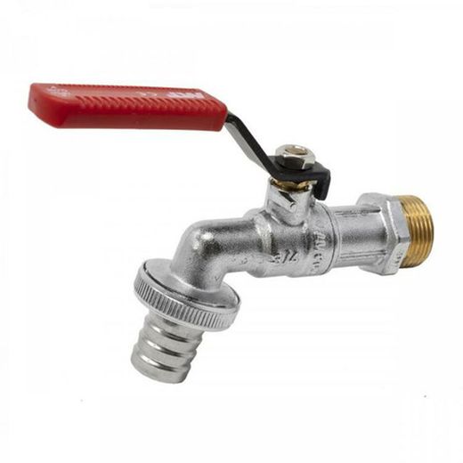 Grifo Esf.Jardí. Pn16 Racor Mague.1/2"X3