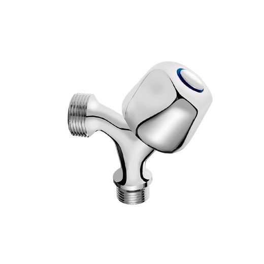 Grifo Lavadora Sencillo Volante Metal