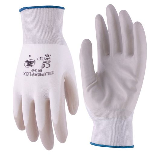 Guante 3L SN-349. Guante Nilon Con Nitrilo Talla 8