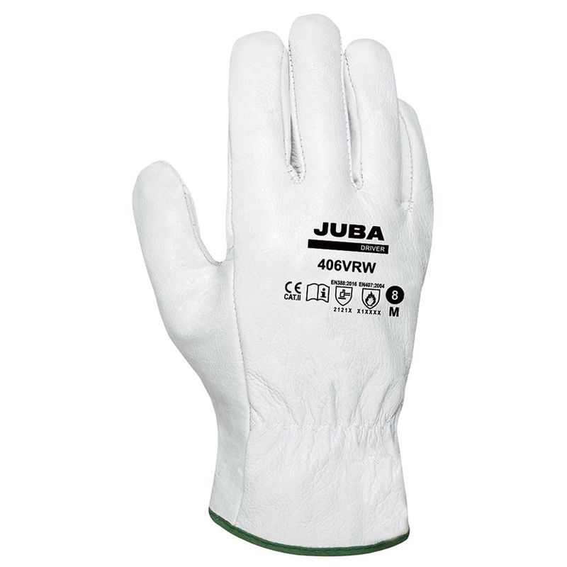 Guante JUBA 406-VRW. Guante Flor Vacuno 406 Vrw T/9