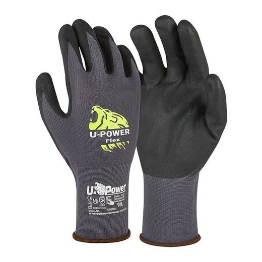 Guant Nylon R/Nitril Ug00001 T/8