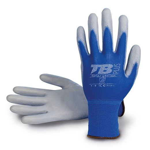 Gant de soutien en nylon R/Polyur. T/8