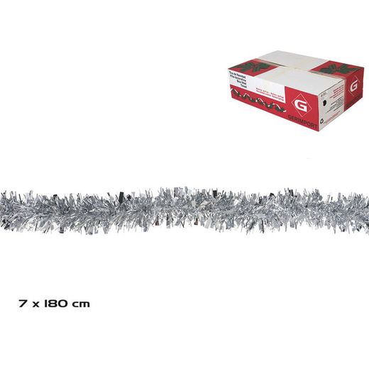 Garlanda Plata 7X180 Cm.