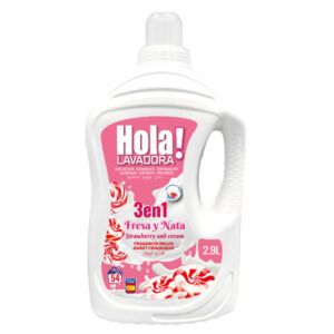 Bonjour, lave-linge Det. 3 en 1 Fraise 2,9 l 54 j