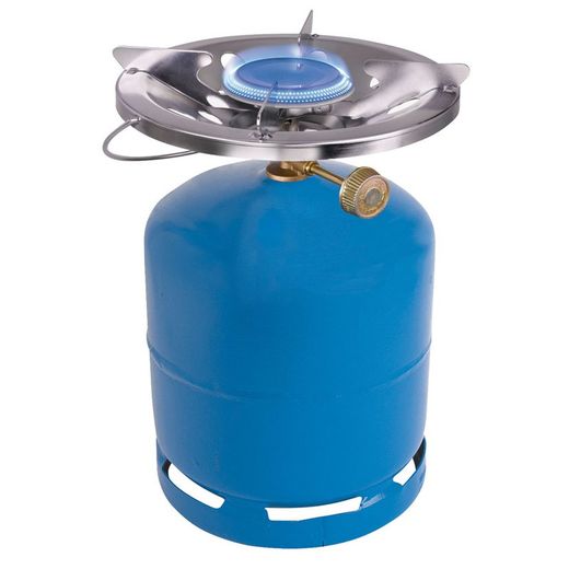 Hornillo camping SUPER-EGO. Hornillo Para Bombona Azul